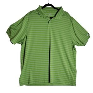 Under‎ Armour Heat Gear Green Short Sleeve Polo Mens Size XXL